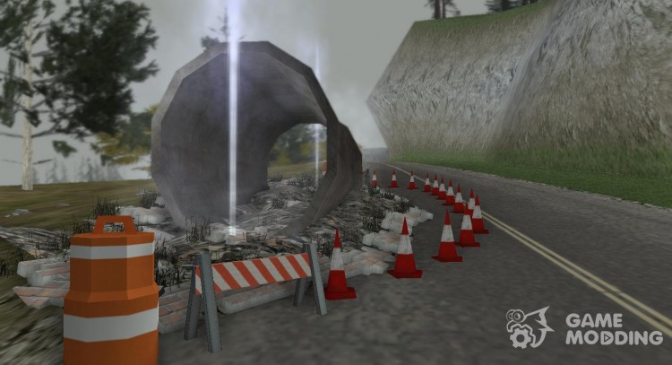 Ремонт дороги для GTA San Andreas