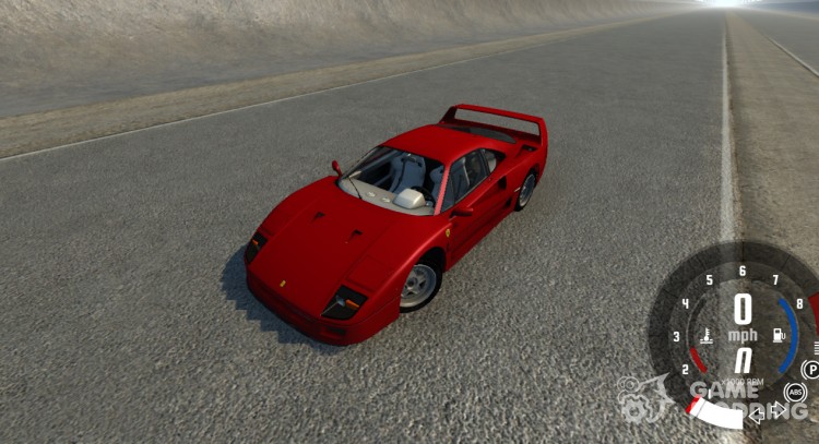 Ferrari F40 for BeamNG.Drive