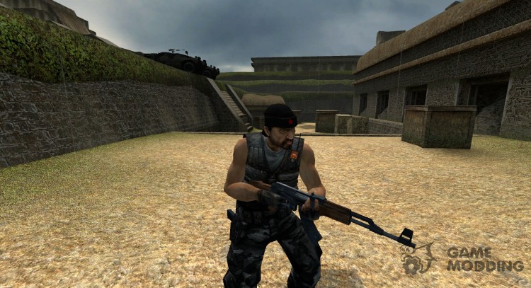 Enfriador de guerrilla no es la estrella en la espalda para Counter-Strike Source