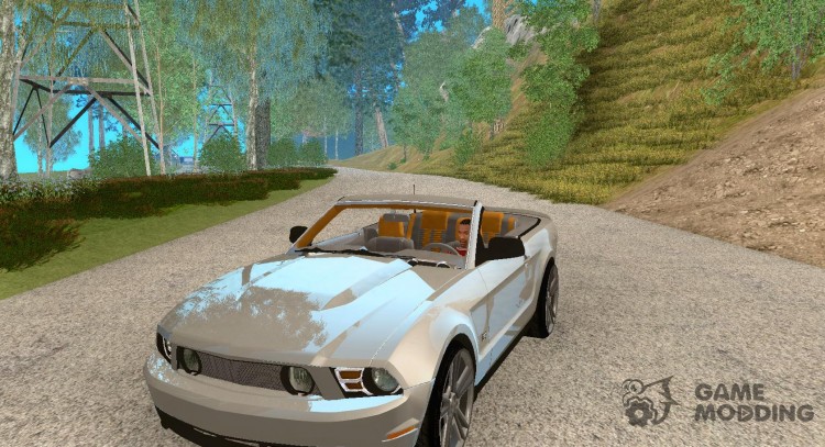Ford Mustang Convertible 2011 para GTA San Andreas