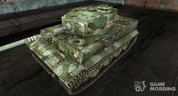 Piel de tigre para World Of Tanks