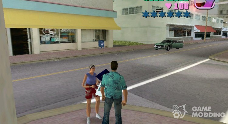 Talk with ped para GTA Vice City