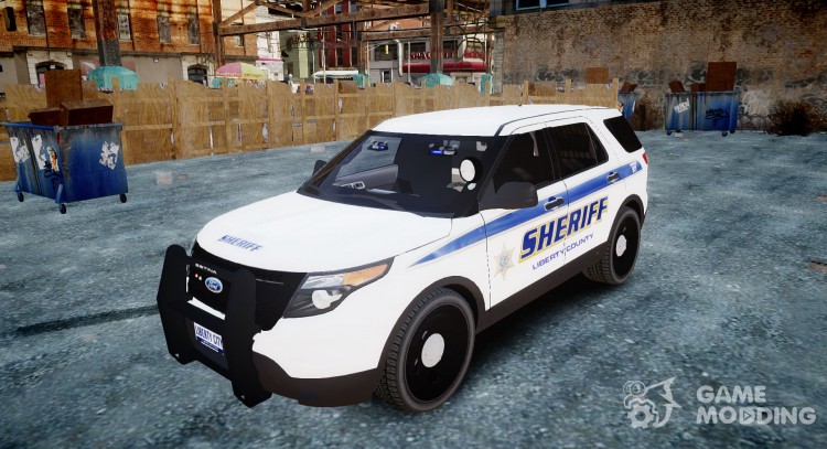 Ford Explorer Police Interceptor slicktop para GTA 4