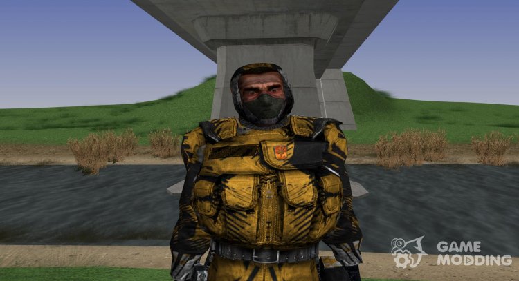 A member of the group Chaos of S. T. A. L. K. E. R V. 6 for GTA San Andreas