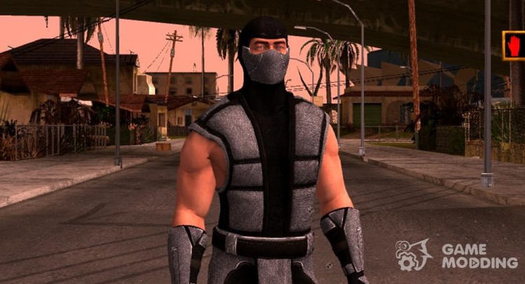 Mortal Kombat X Klassic Human Smoke для GTA San Andreas