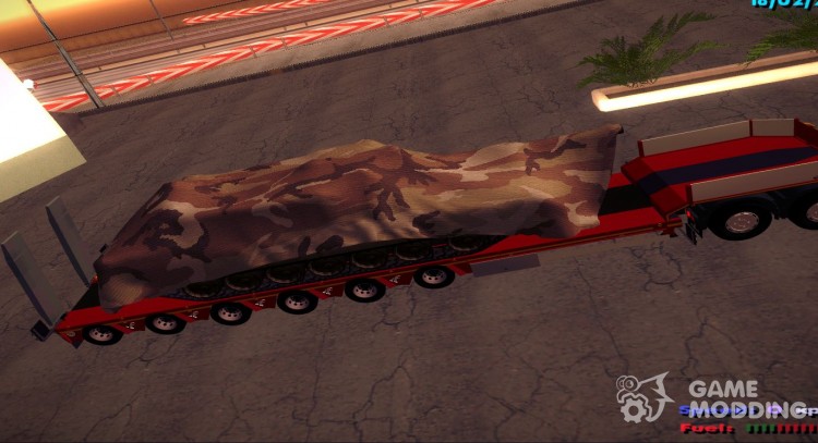 Remolque C Tanque para GTA San Andreas