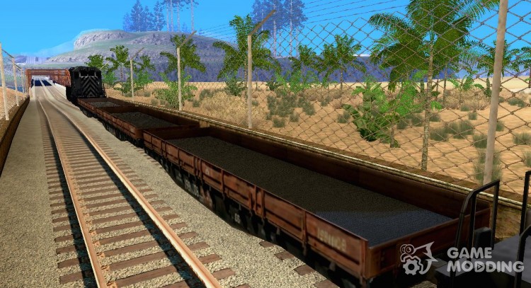 Platform wagon No. 0019 for GTA San Andreas