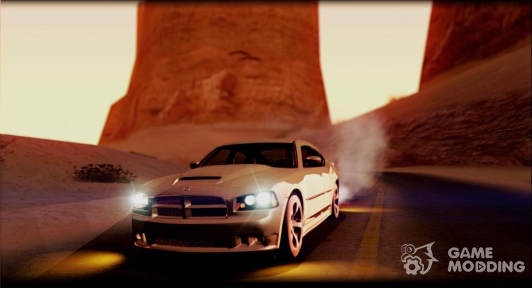El Dodge Charger SRT 8 para GTA San Andreas