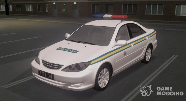 Toyota Camry 2004 Военная Полиция Украины для GTA San Andreas