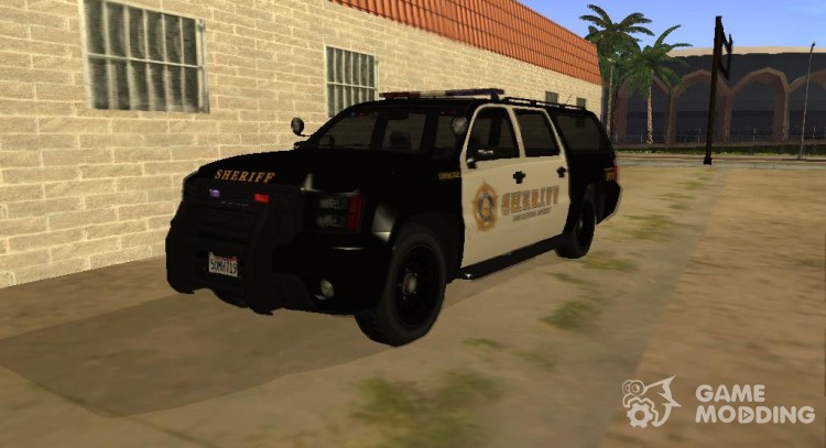 La policía jeep de GTA V para GTA San Andreas