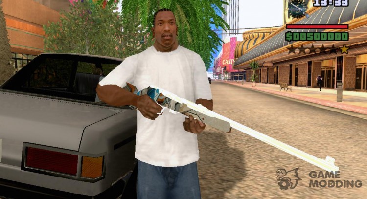 Replacement rifle for GTA San Andreas