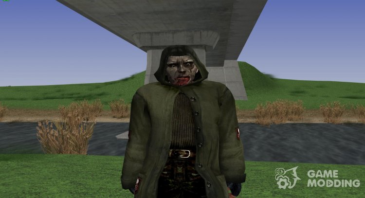 A member of the group Dark stalkers from S. T. A. L. K. E. R V. 19 for GTA San Andreas