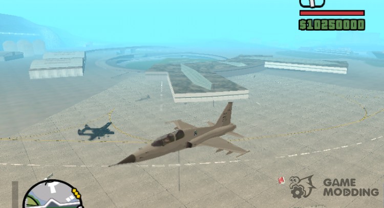 Northrop F-5F для GTA San Andreas