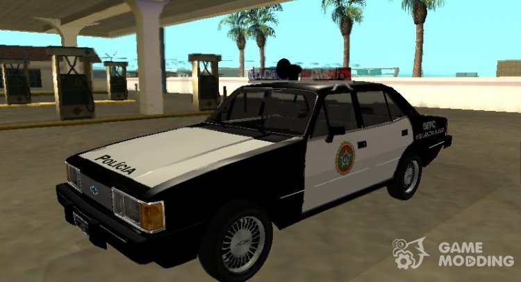 Chevrolet Opala Diplomata 1987 гражданская полиция Рио-Жанейро для GTA San Andreas