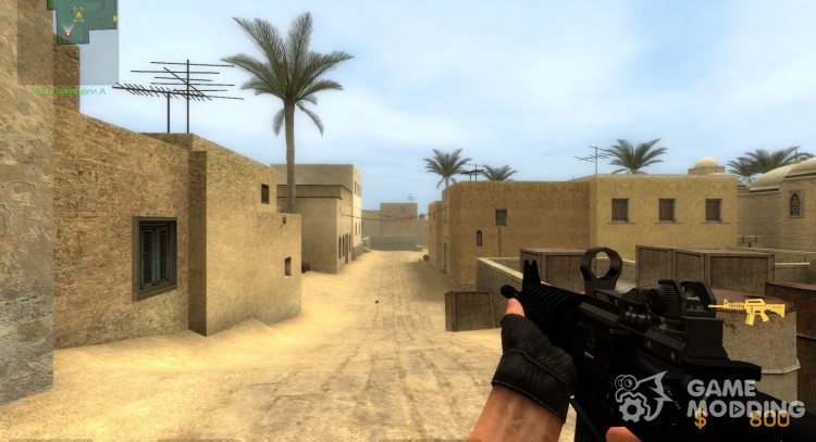 black m4a1 scope and sounds for Counter-Strike Source