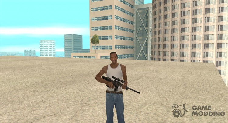 Sniper of the Unreal for GTA San Andreas