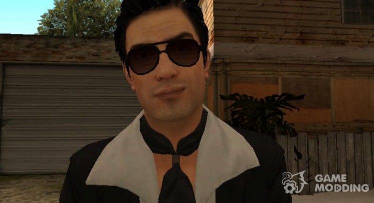 Вито в черно-белом костюме Вегас из Mafia II для GTA San Andreas