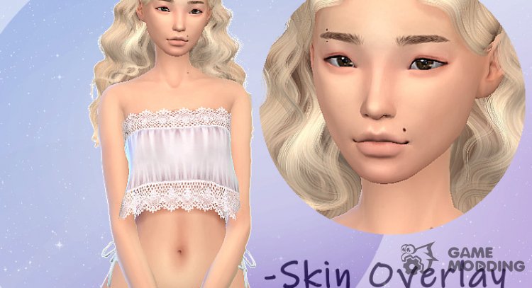 Skin De La Superposición De Mattel para Sims 4