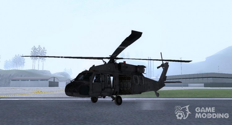 The UH-60 Black Hawk for GTA San Andreas