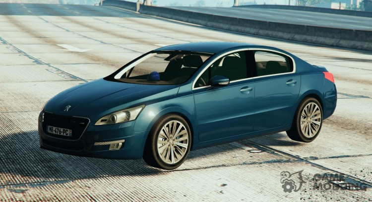 Peugeot 508 Police Nationale banalisée (Unmarked Police) for GTA 5