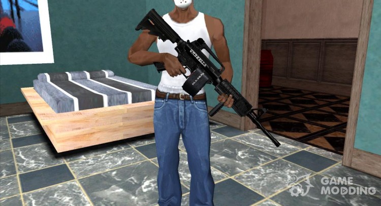 GTA San Andreas Resident Evil 5 Weapons Mod 