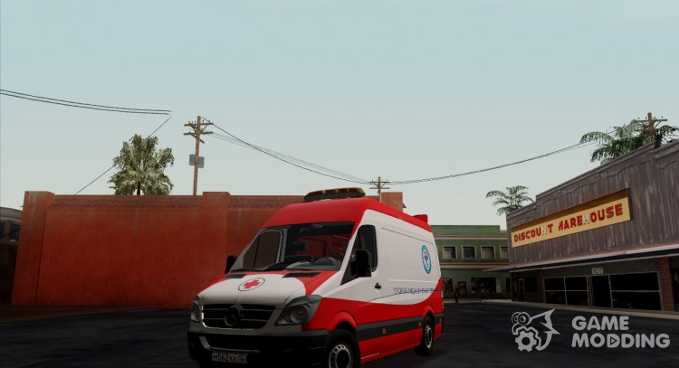 Mercedes Sprinter 311CDi Ambulance for GTA San Andreas