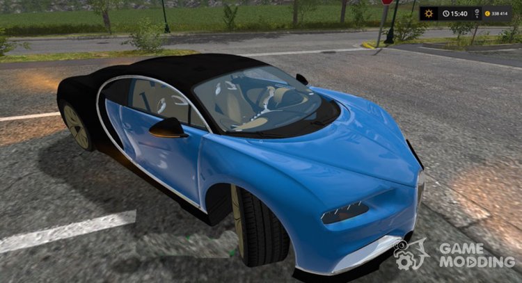 Bugatti Chiron для Farming Simulator 2017