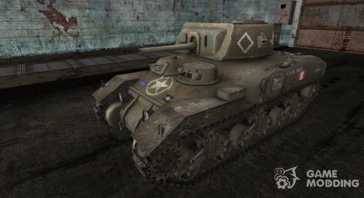 Skin for Ram-II for World Of Tanks