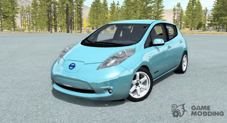 El Nissan Leaf 2014 para BeamNG.Drive