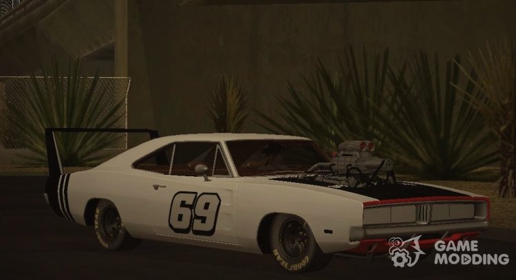 Dodge Charger Racing Drag 1970 для GTA San Andreas