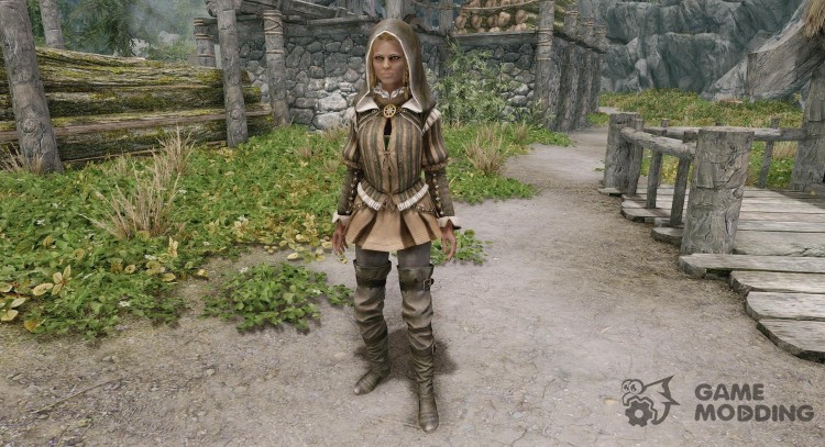 Witcher 2 - Nilfgaardian Mage Outfit for TES V: Skyrim