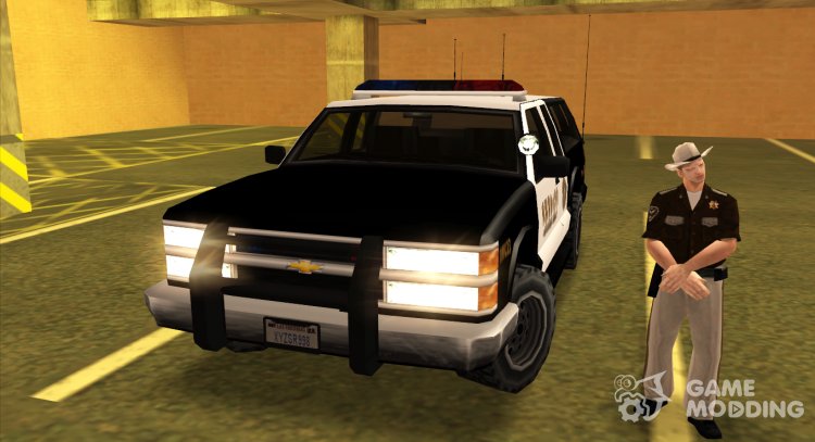 1997 Chevrolet Silverado Police Ranger SA Style for GTA San Andreas