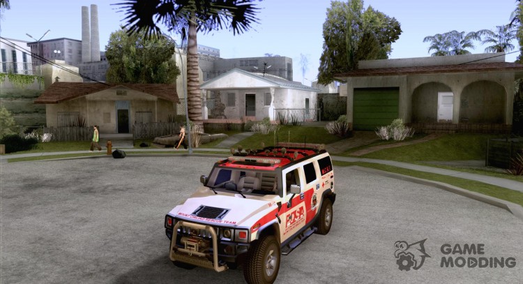 Hummer H2 Amulance para GTA San Andreas