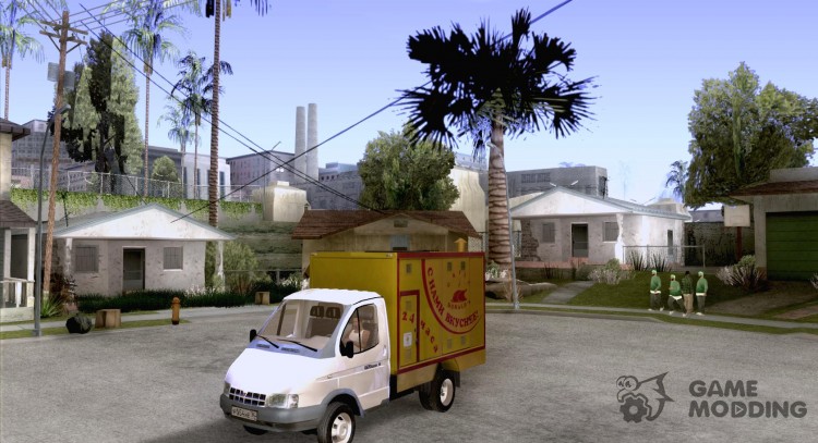 Газель ГАЗ-3302 Гриль для GTA San Andreas