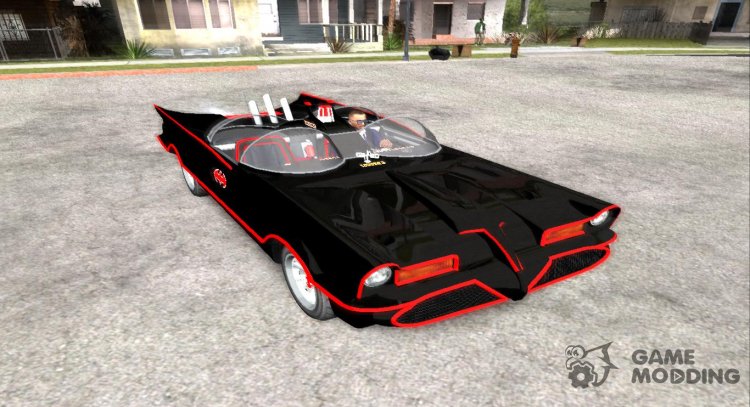GTA V Vapid Peyote Batmobile 66 для GTA San Andreas