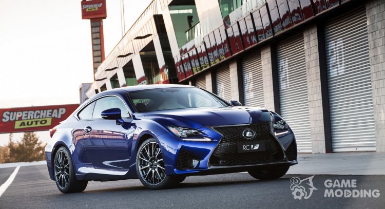 Lexus RC F Nuevo Sonido para GTA San Andreas