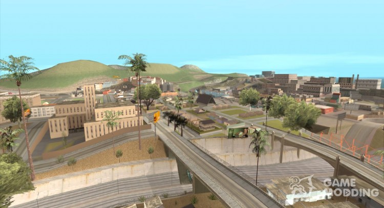 10 x distancia de la visión mayor para GTA San Andreas