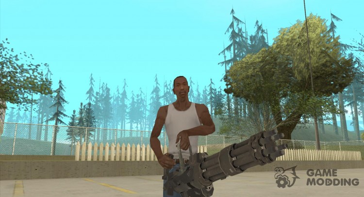 Minigun from Call of Duty Black Ops for GTA San Andreas