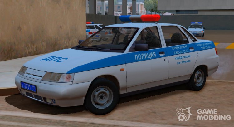 VAZ 2110 Traffic Police (2012-2014) for GTA San Andreas
