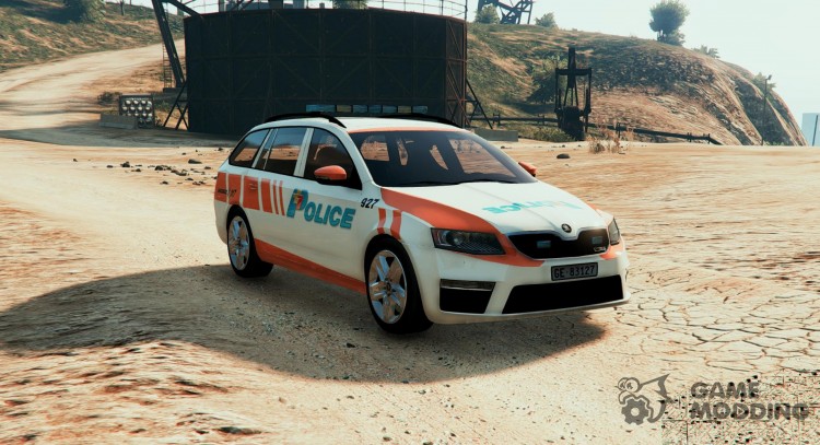 Skoda Octavia RS Swiss - GE Police for GTA 5