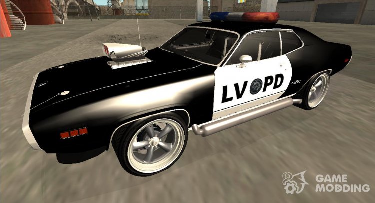 1972 Plymouth GTX Police LVPD for GTA San Andreas