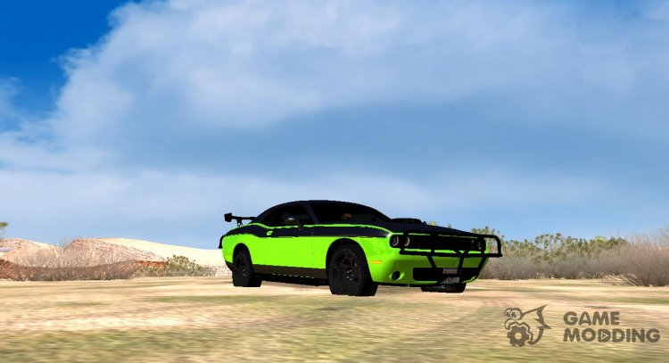 Dodge Challenger RTShaker F7 (IVF, VEHFUNCS, ADB) para GTA San Andreas