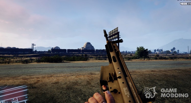 Battlefield 4 SCAR-H для GTA 5