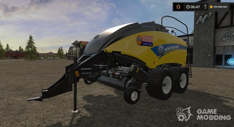 New Holland de pacas Cuadradas para Farming Simulator 2017