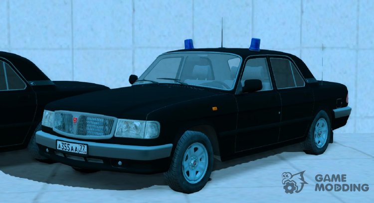 ГАЗ ВОЛГА 3110 ФСБ РОССИИ 2003 для GTA San Andreas