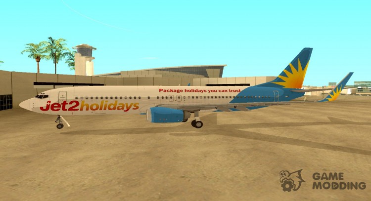 Boeing 737-800 Jet2 Holidays для GTA San Andreas