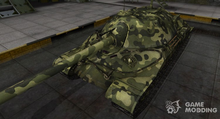 Скин для ИС-7 с камуфляжем для World Of Tanks