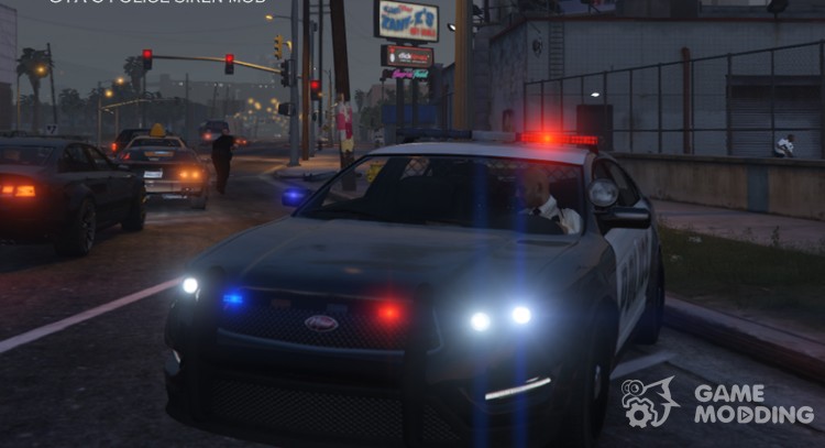 GTA 5 Police siren mod for GTA San Andreas