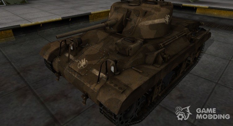 El skin al estilo de C&C GDI para el M22 Locust para World Of Tanks