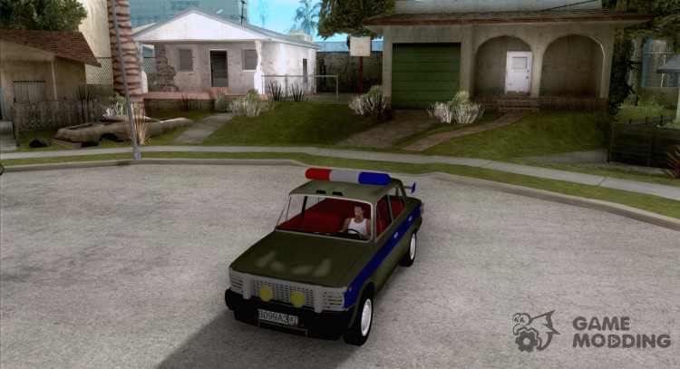 Policía de 2101 VAZ para GTA San Andreas